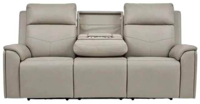 Flexsteel® Vernon Beige Power Reclining Sofa-3