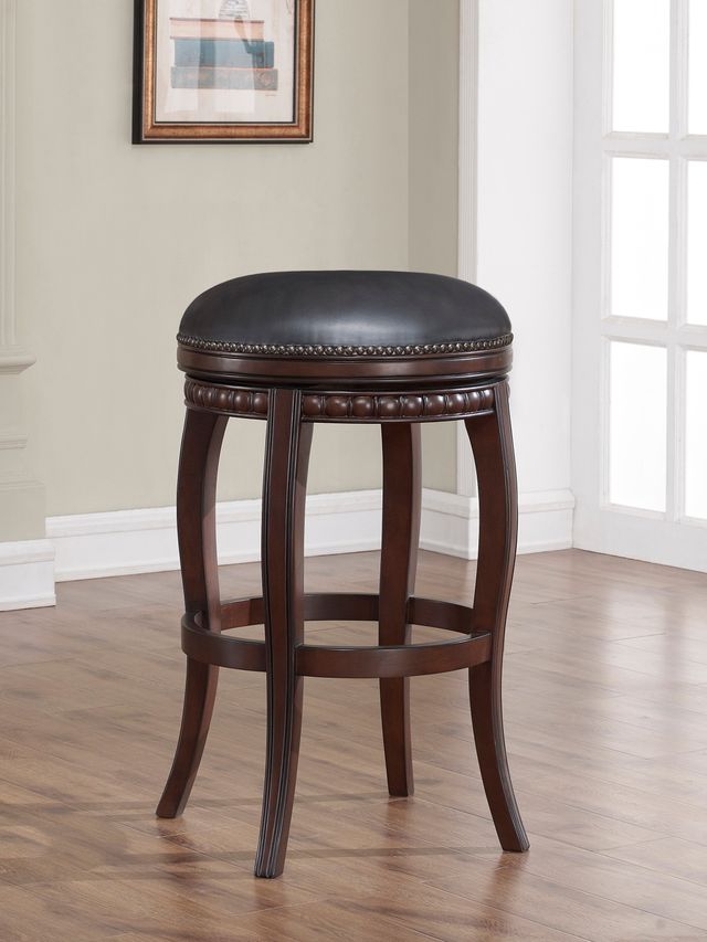 American Heritage Billiards Java Bonded Alonza Stool-0
