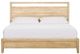 Classic Home Laguna Natural Eastern King Panel Bed-2