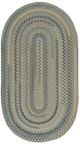 Capel Rugs Fusion Taupe Multi 24" x 8' Oval Runner Rug-0