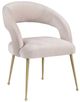 TOV Furniture Rocco Blush Velvet Dining Chair-0