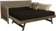 Kodiak Furniture Marisa Canton Black/Weathered Gray Twin Daybed with Mattress and Pop Up -0