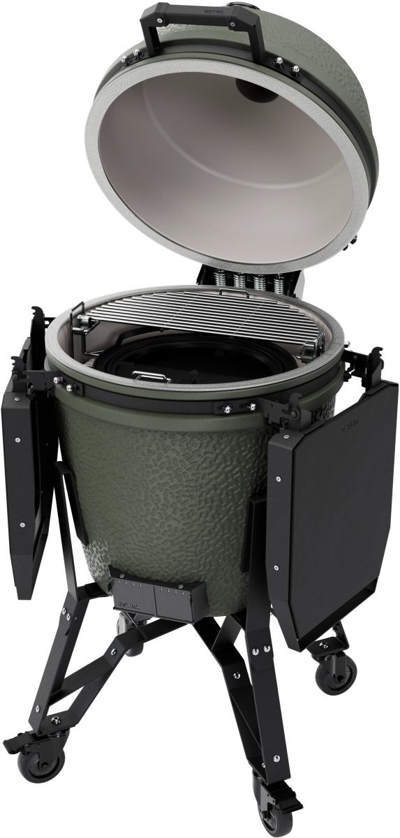 BSTRD® Pro Large Complete 19" Alpine Green Portable Charcoal Grill-4