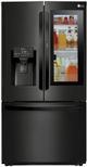 LG 21.9 Cu. Ft. Matte Black Stainless Steel Counter Depth French Door Refrigerator-0