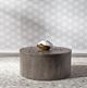 Liberty Furniture Modern Farmhouse Dusty Charcoal Drum Cocktail Table-1