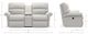 La-Z-Boy® Robin Charcoal Reclining Loveseat with Console-5