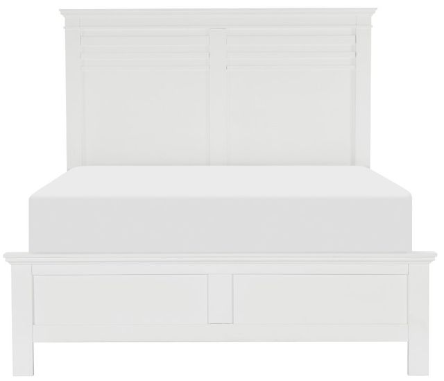 Homelegance® Blaire Farm White Eastern King Panel Bed-2