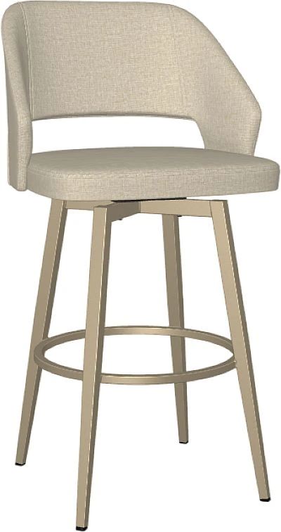 Amisco Customizable Lorna Swivel Bar Stool-1