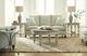 American Drew® Litchfield Blakeney Driftwood Coffee Table with Sunwashed Base-1