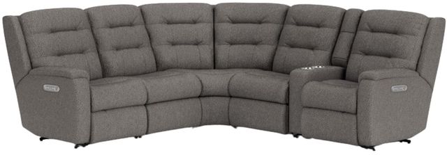 Flexsteel® Customizable Arlo 6-Piece Power Reclining Sectional with Power Headrests -3