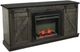 American Heartland Manufacturing Rustic Two Tone 68" Provincial Fireplace Console-1