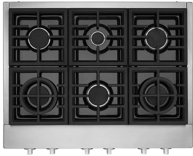 KitchenAid® 36" Stainless Steel Gas Rangetop-1