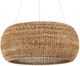 Currey & Company Beige/Natural Boucle Chandelier-3