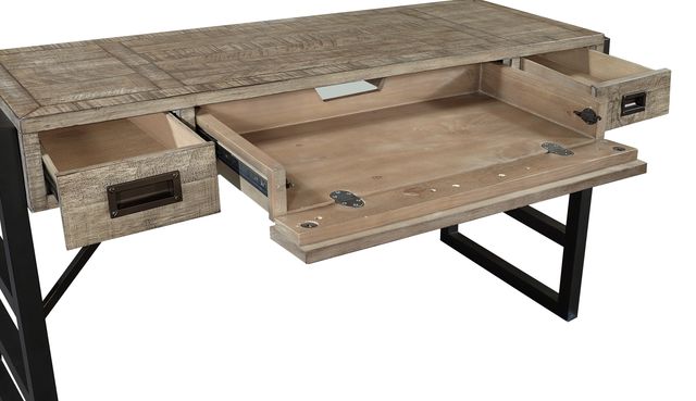 aspenhome® Grayson Cinder Grey Writing Desk-3