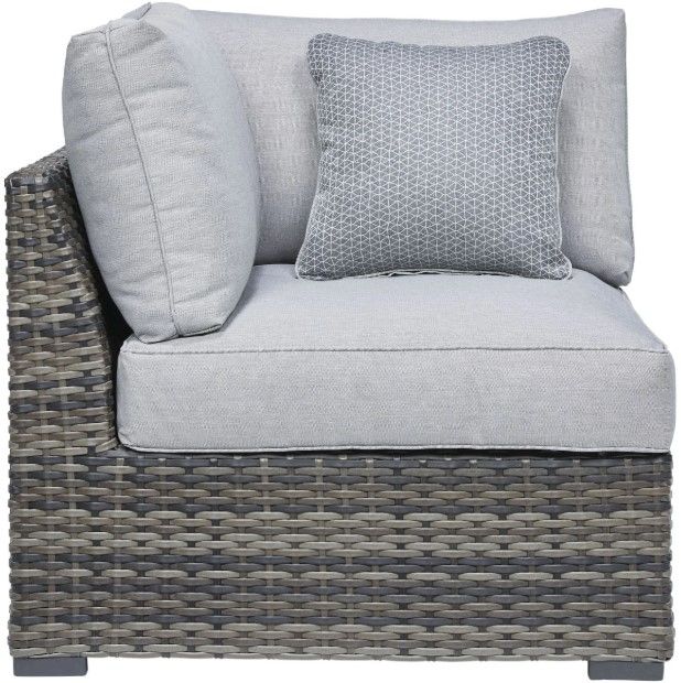 Signature Design by Ashley® Harbor Court 2-Piece Gray Corners-2