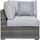 Signature Design by Ashley® Harbor Court 2-Piece Gray Corners-2