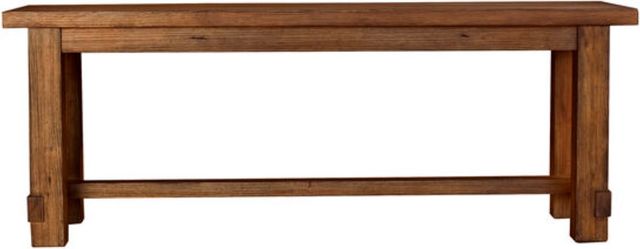 A-America® Anacortes Salvage Mahogany Dining Bench-1