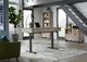 aspenhome® Harper Point Bleached Khaki 60" Lift Desk-1