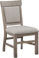 Magnussen Home® Tinley Park 2-Piece Dove Tail Grey Dining Side Chair Set with Upholstered Seat and Back-0