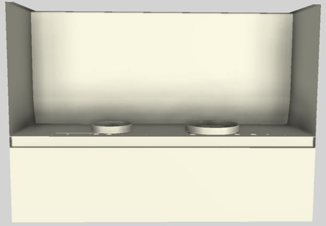 Vent-A-Hood® 42" Biscuit Wall Mounted Range Hood-4