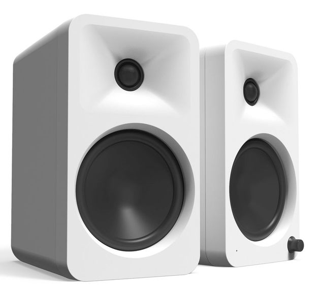Kanto ORA 4" Matte White Powered Stereo Speakers (Pair)-1