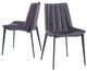 VIG Furniture Modrest Peoria 2-Piece Black/Brown Dining Chair Set-3