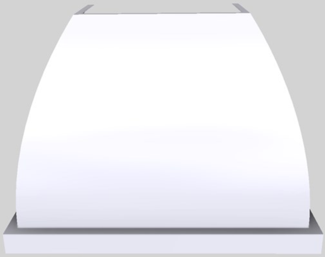 Vent-A-Hood® Designer Series 42" White Wall Mounted Range Hood-0