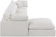 Meridian Furniture Comfy 5-Piece Cream Modular Sectional-4