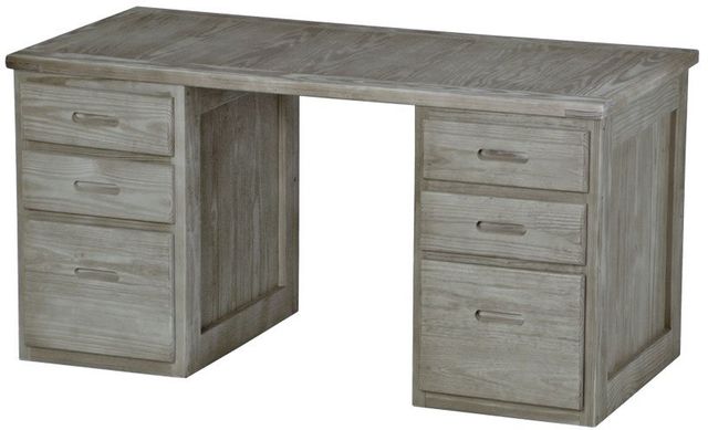 Crate Designs™ Furniture Storm Lacquer Top Desk-0