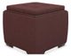 La-Z-Boy® Leo Burgundy Ottoman-1