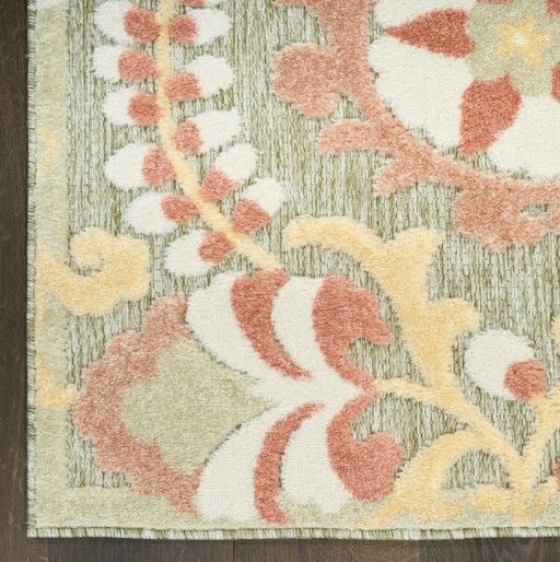 Nourison Home™ Aloha Sage Rose 5'x8' Area Rug-3