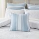 Olliix by Harbor House White Crystal Beach Pieced Square Pillow-2