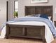 Vaughan-Bassett Centennial Solids Chestnut Creek Truffle Queen Panel Bed-0