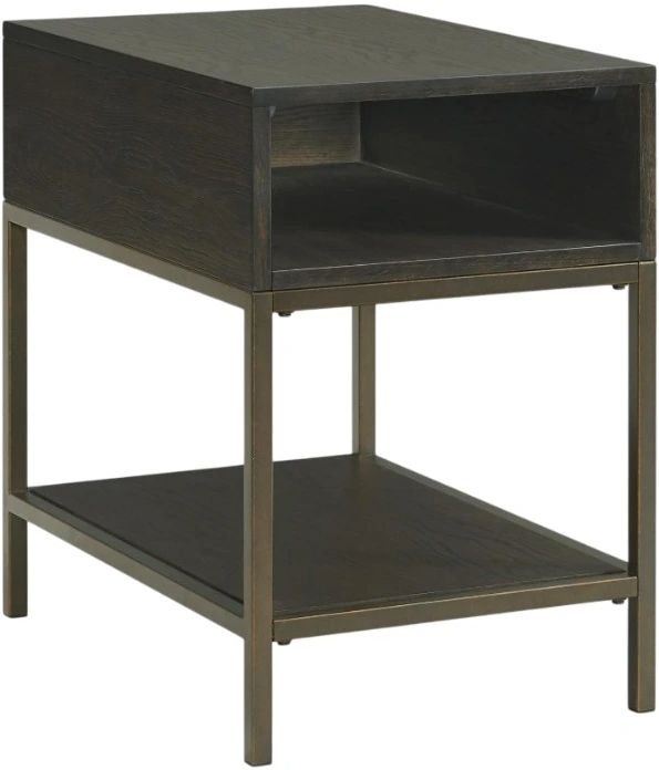 Riverside Furniture Hyde Caviar Chairside Table-0