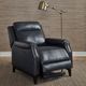Liberty Furniture Rawling York Navy Leather Triple Power Recliner-2