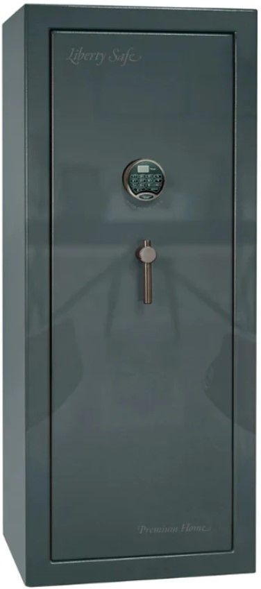 Liberty Safe Premium Home Forest Mist Gloss/Black Chrome 17 Electronic Gun Safe-0