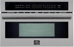 FORNO® Espresso Oliena 1.6 Cu. Ft. Stainless Steel Built In Microwave 