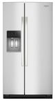 Whirlpool® 36 in. 20.9 Cu. Ft. Fingerprint Resistant Stainless Steel Counter Depth Side-by-Side Refrigerator-0