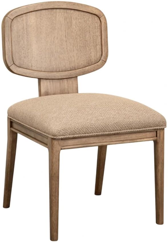 Modus Furniture Carlisle Toffee Crunch Upholstered Dining Side Chair-0