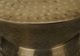 Monarch Specialties Inc. Gold Iron Hourglass Drum Table-3