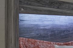 Signature Design by Ashley® Baystorm Gray Queen Panel Headboard