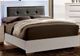 Furniture of America® Clementine 4-Piece Glossy White Queen Panel Bedroom Set-1