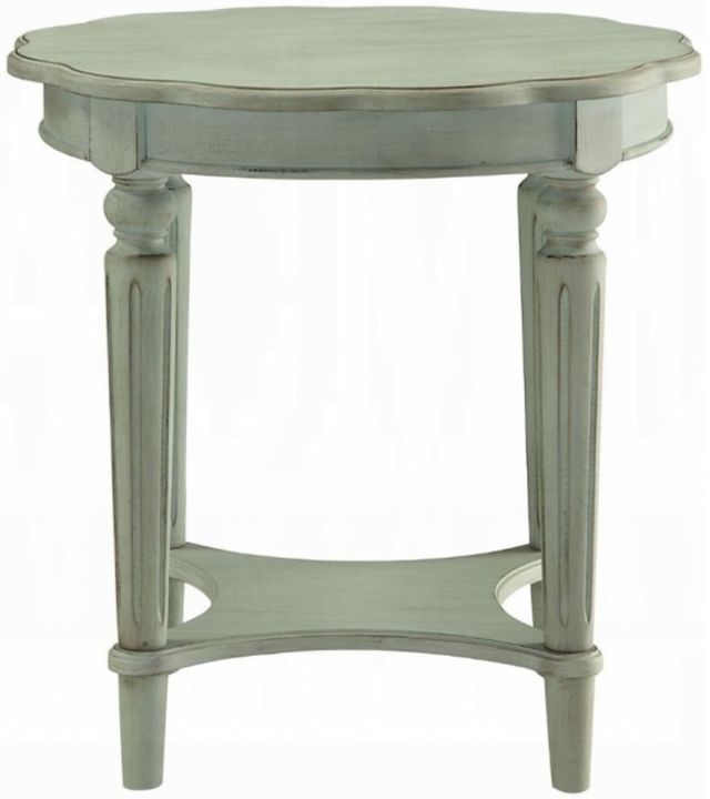 ACME Furniture Fordon French Antique Green End Table-2