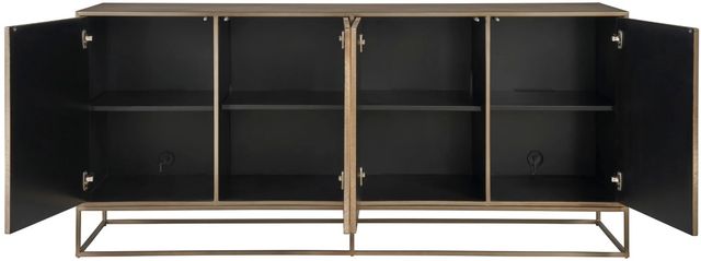 Universal Explore Home™ New Modern Fusion Aged Brass Credenza-3