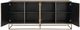 Universal Explore Home™ New Modern Fusion Aged Brass Credenza-3
