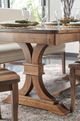 Urban Collections by Yutzy Woodworking Harper Cappuccino Double Pedestal Dining Table -1