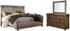 Signature Design by Ashley® Lakeleigh 2-Piece Brown King Panel Bed Set-0