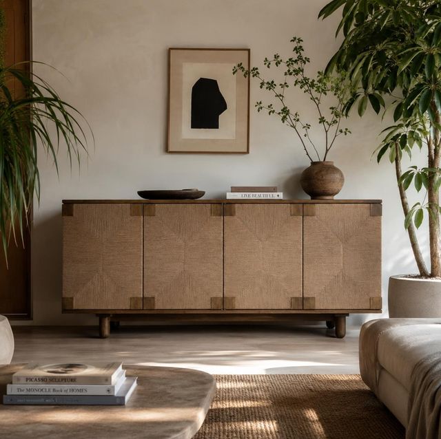 Nest Home Collections August Natural Cabinet-1