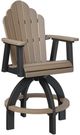 Berlin Gardens Cozi Back Swivel Bar Chair -0