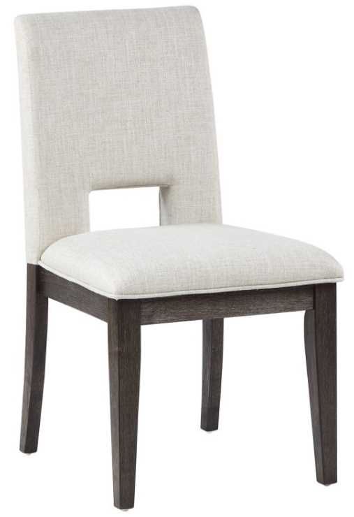 Steve Silver Co. Evan 5-Piece Eggshell/Walnut Dining Set-3